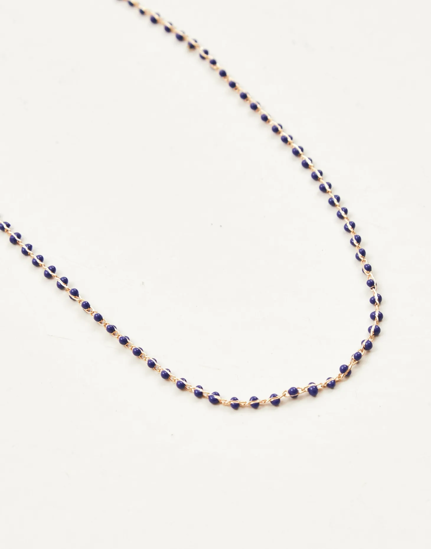 Collar Bolitas Engarzadas