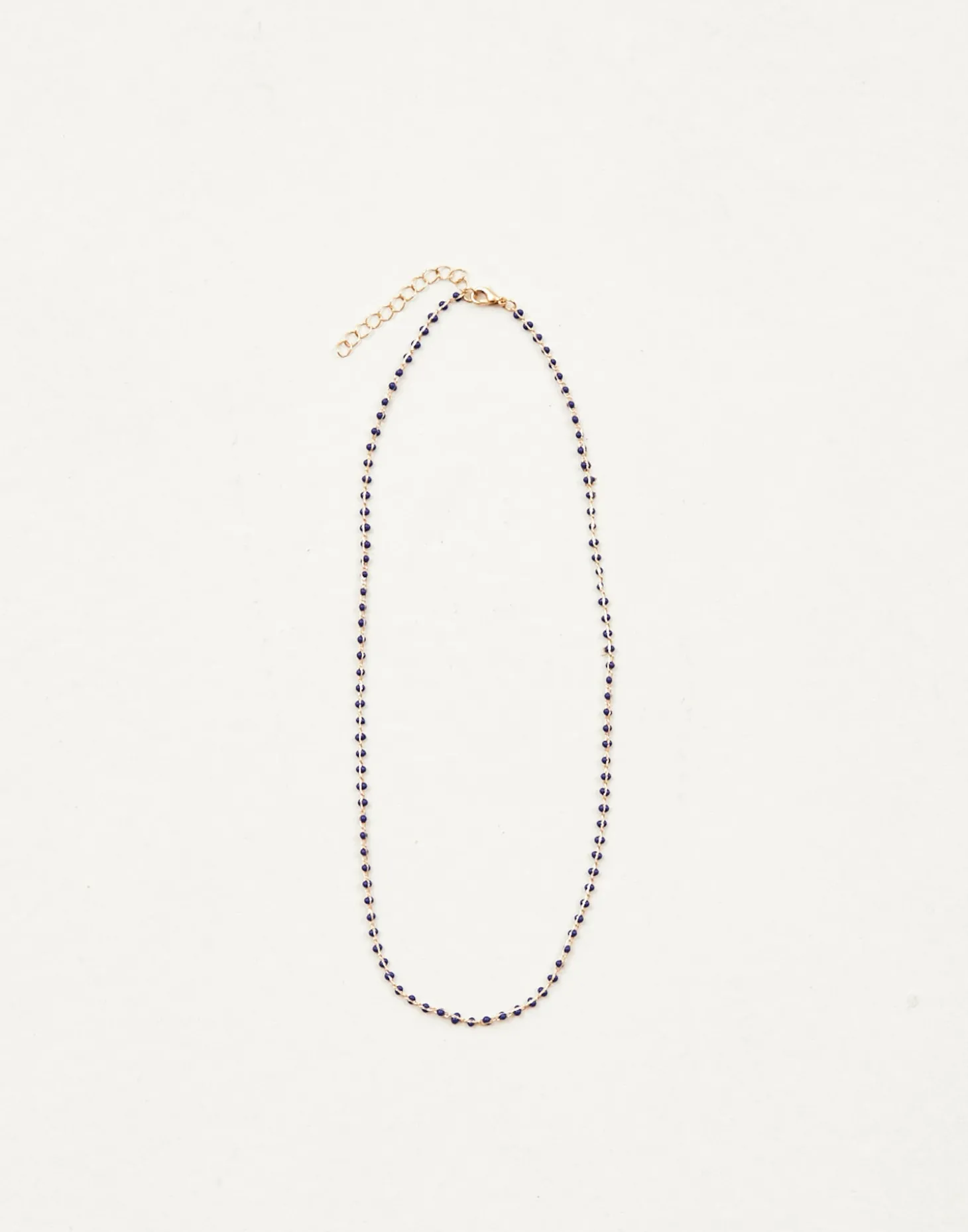 Collar Bolitas Engarzadas