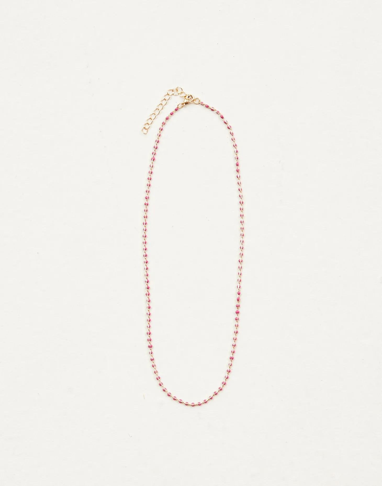 Collar Bolitas Engarzadas