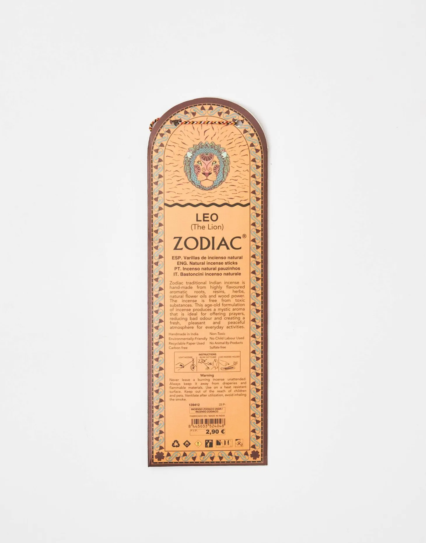 Incienso Zodiaco 25gr