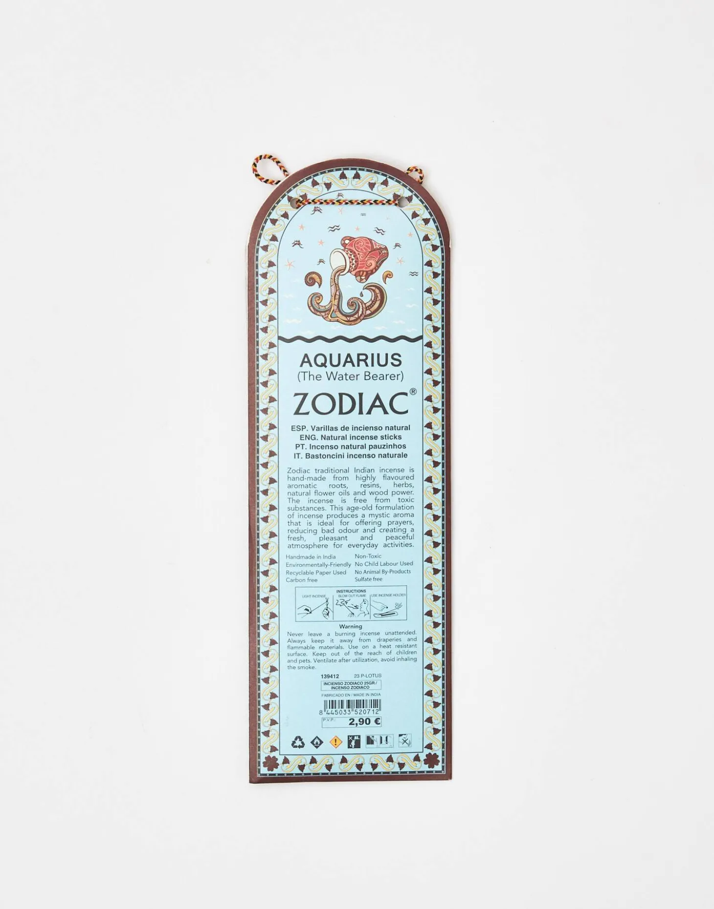 Incienso Zodiaco 25gr