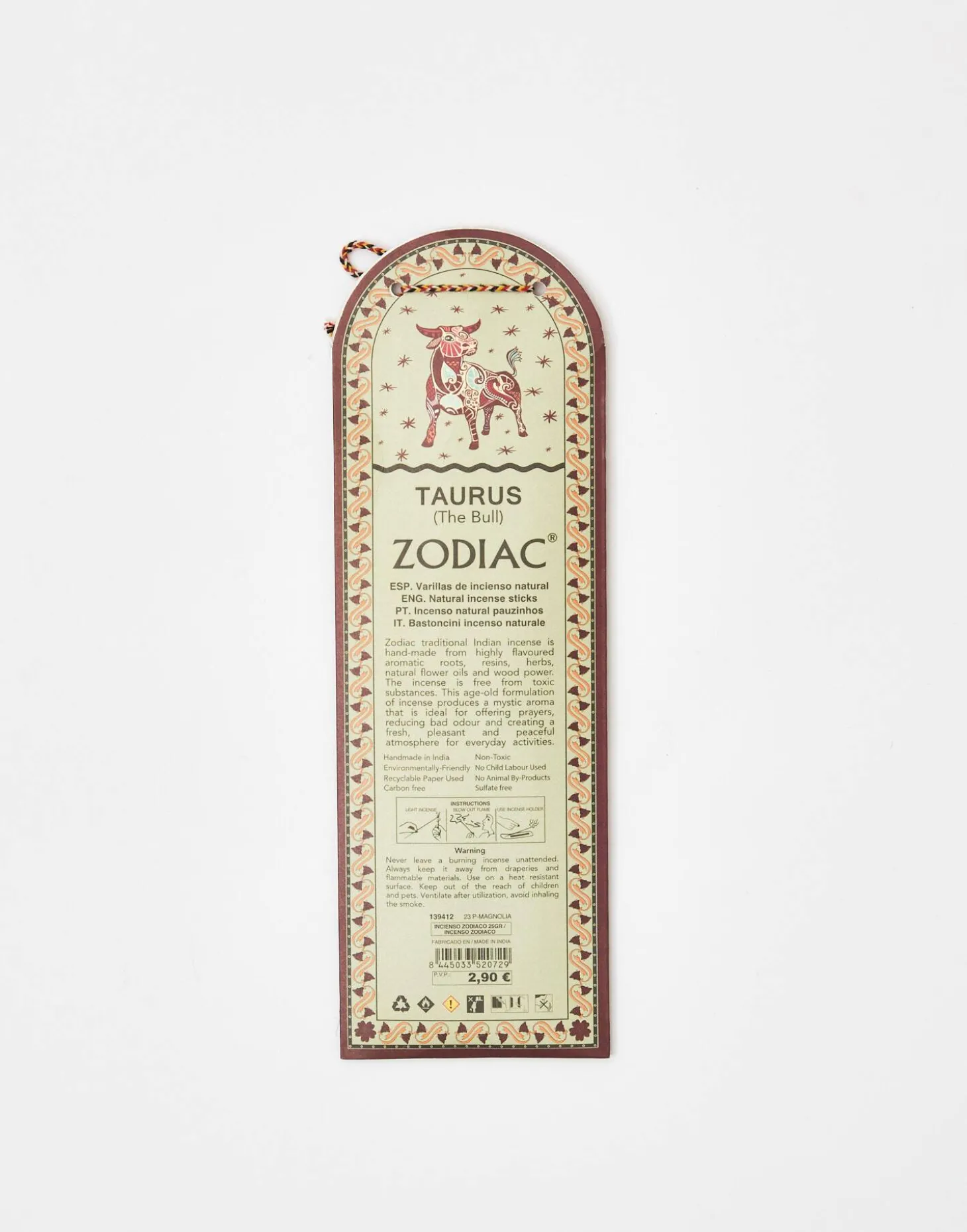 Incienso Zodiaco 25gr