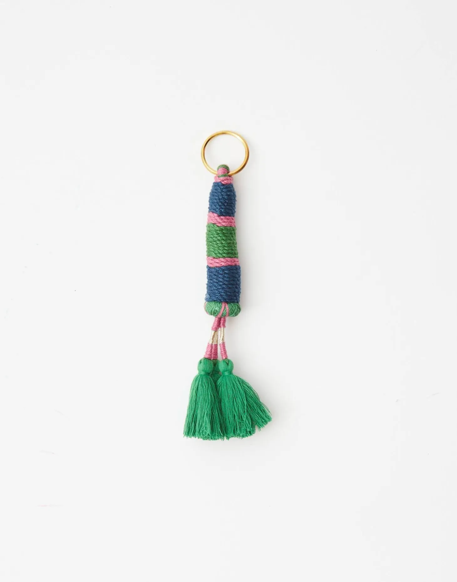Llavero Cono Y Pompones