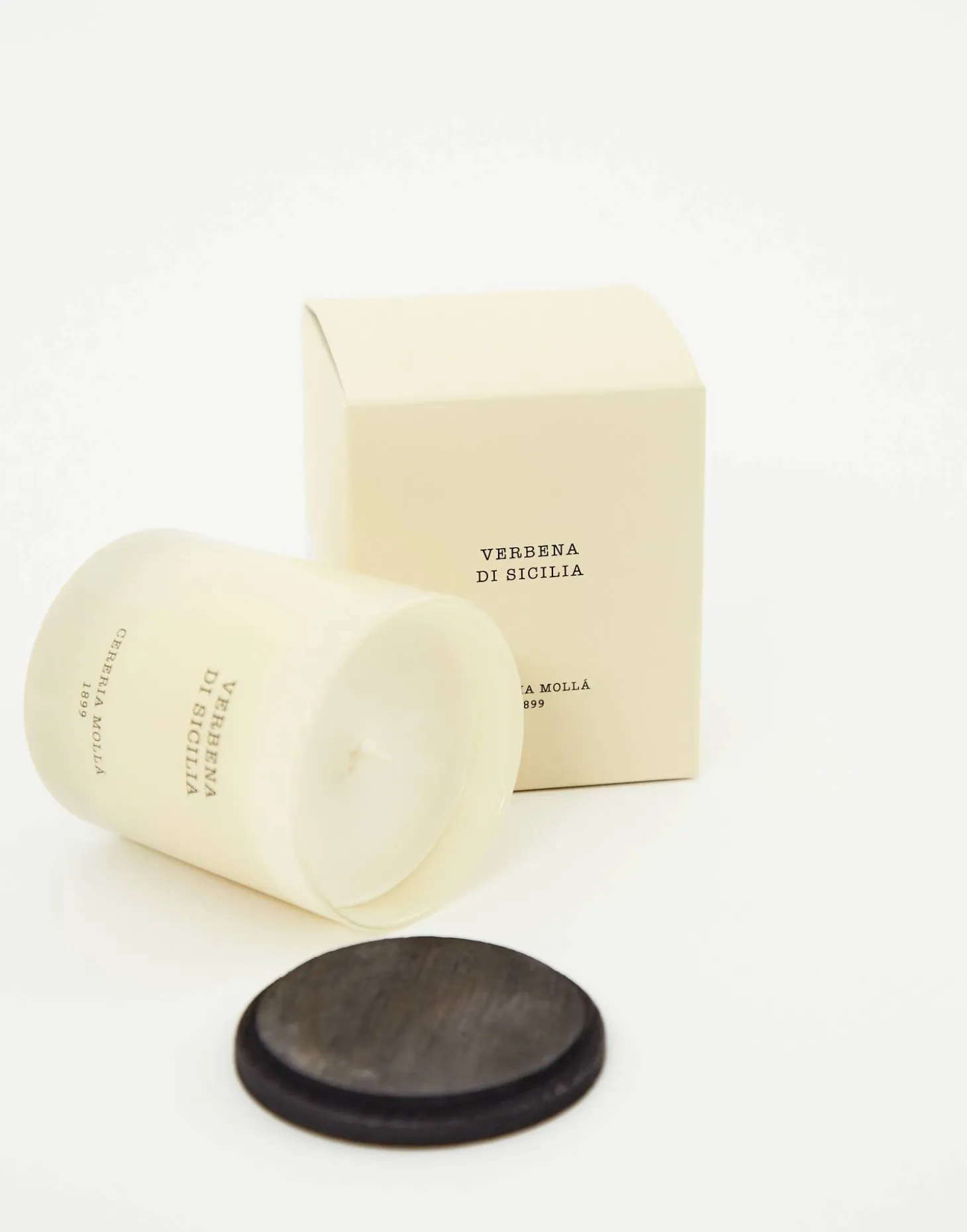 Vela Vaso Premium Con Tapa Cerería Mollá